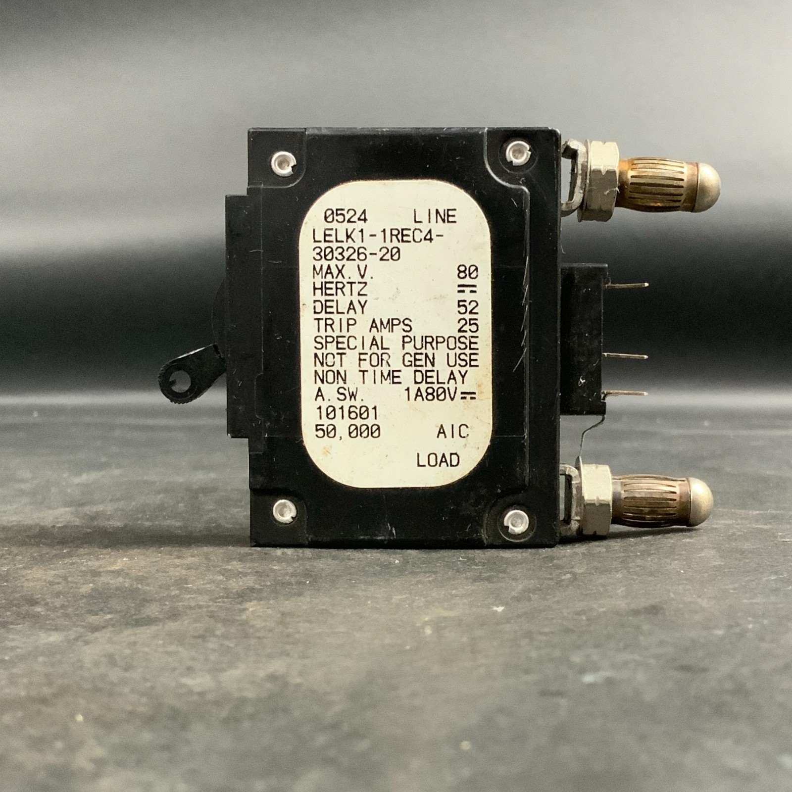 Used AIRPAX LELK1-1REC4-30326-20 CIRCUIT BREAKER ($15 OBO)