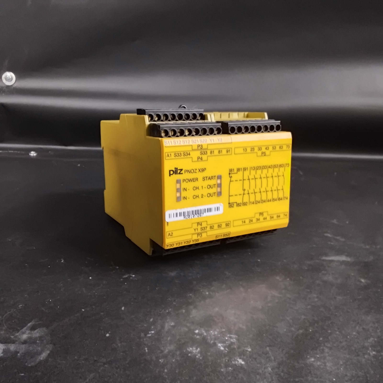 Used PILZ PNOZ X9P SAFETY RELAY ($25 OBO)