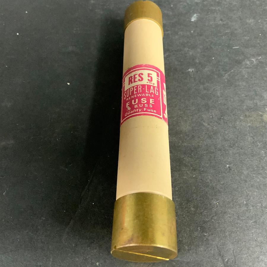 Used BUSSMANN RES-5 SUPER-LAG FUSE ($8 OBO)