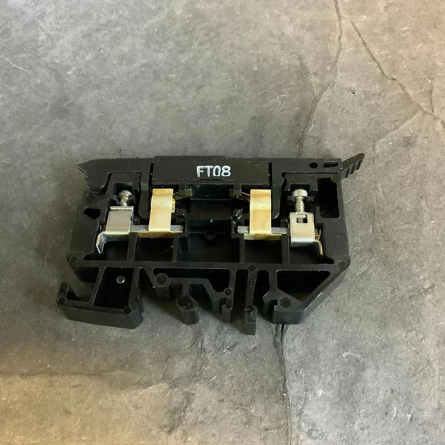 Used ALLEN BRADLEY 1492-H4 DIN RAIL FUSE HOLDER - SET OF 10 ($8 OBO)