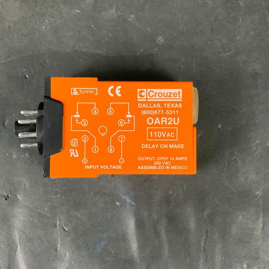 Used SYRELEC OAR2U Time relay malfunction ($20 OBO)