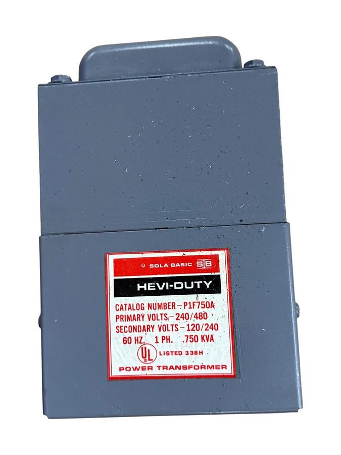 Used HEVI-DUTY CAT NO. P1F750A - .750 kVa Transformer - ($70 OBO)