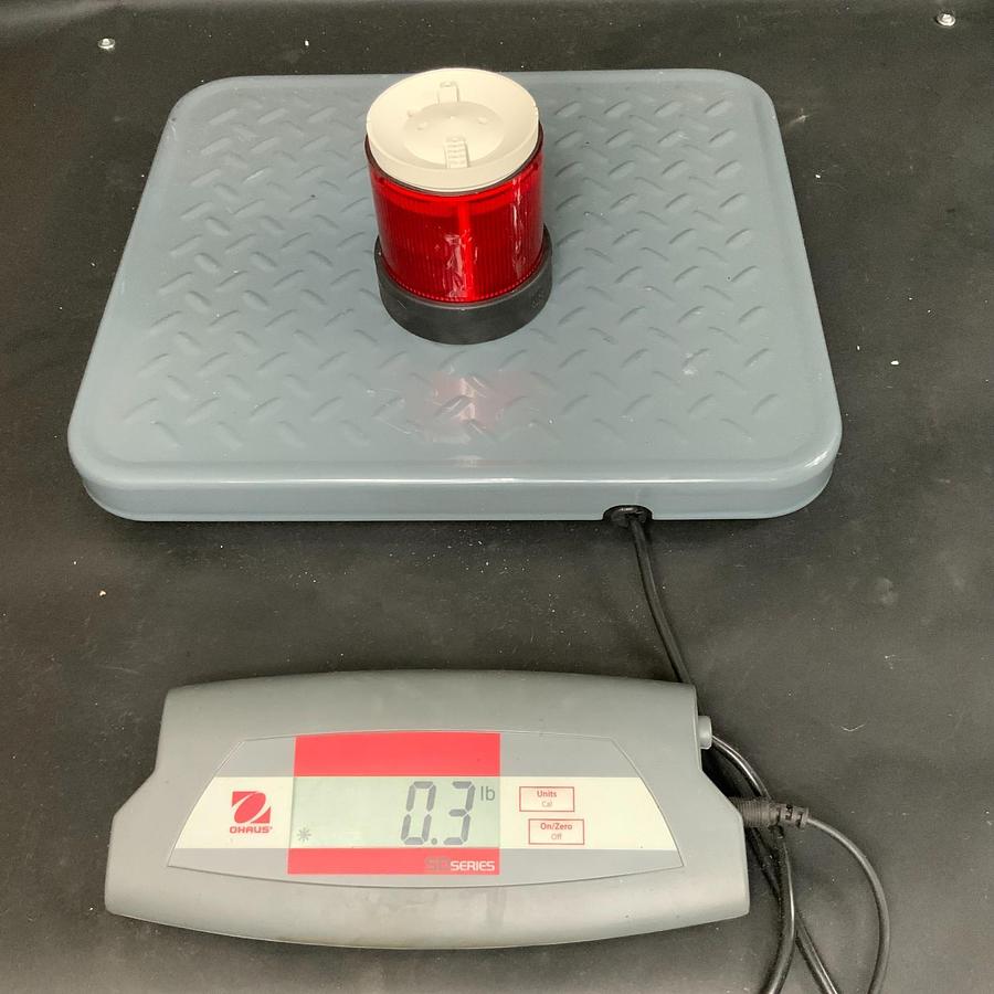 Used TELEMECANIQUE XVB C34 RED STACK LIGHT ($10 OBO)