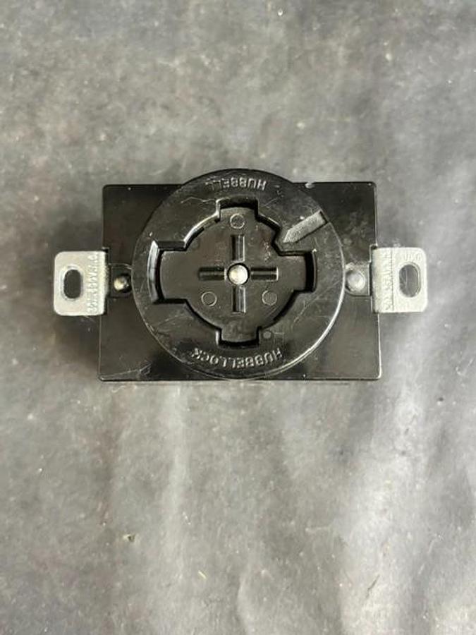 Used HUBBELL HBL20403 LOCKING RECEPTACLE