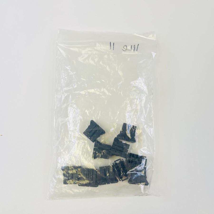 Used TE CONNECTIVITY AMP 2-178289-3 D-3 YY 6-POS DUAL-ROW RECEPTACLE 10 PCS
