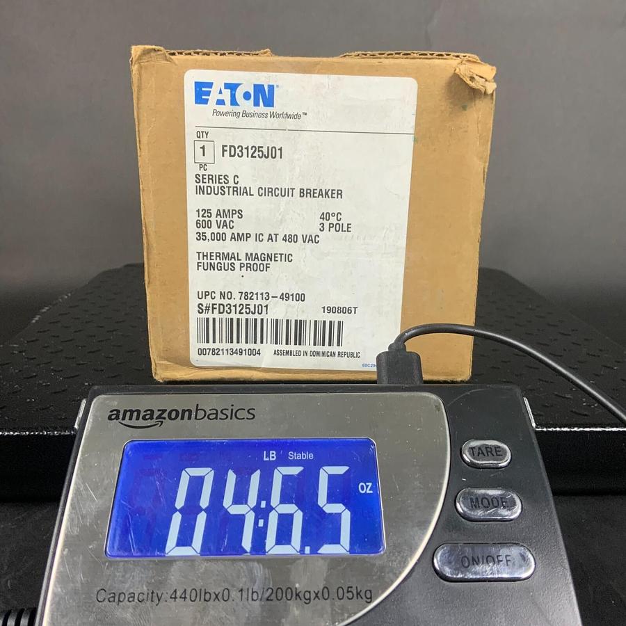 EATON FD3125J01 CIRCUIT BREAKER - BRAND NEW IN BOX ($950 OBO)
