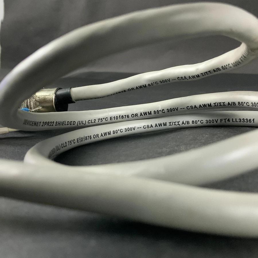 Used UNBRANDED DEVICENET 2PR22 SHIELDED (UL) E101875 CABLE ($30 OBO)