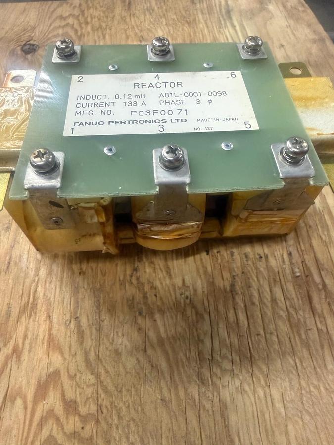 Used FANUC A81L-0001-0098 REACTOR