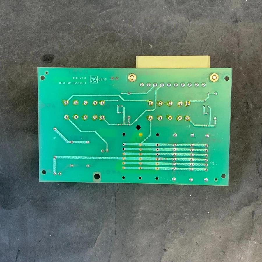 Used AGIE 625.043.5 645714.7 WID-43A WIRE DISTRIBUTION BOARD ($500 OBO)