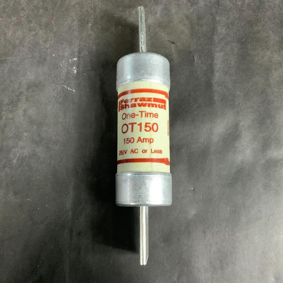 FERRAZ SHAWMUT OT150 ONE TIME FUSE - NEW IN BOX ($25 OBO)