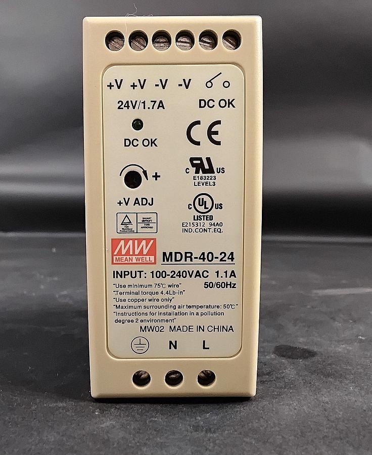 Used MEANWELL MDR-40-24 POWER SUPPLY ($30 OBO)