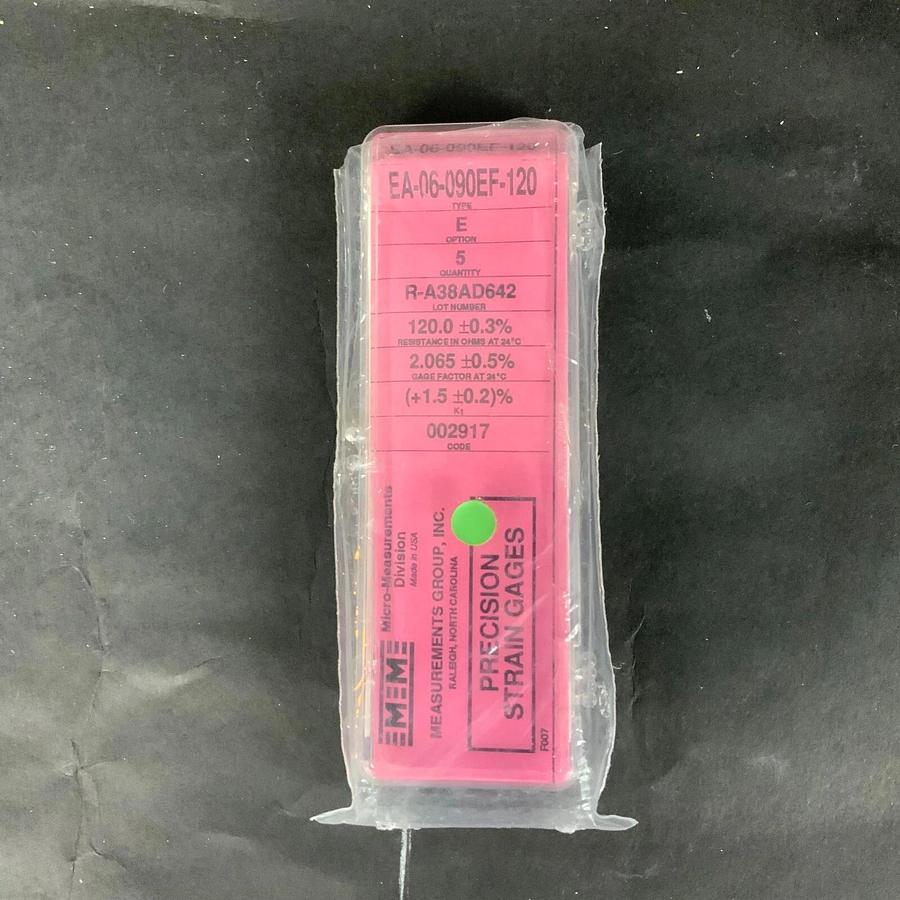 MICRO-MEASUREMENTS EA-06-090EF-120 PRECISION STRAIN GAUGE - BOX OF 5 ($25 OBO)