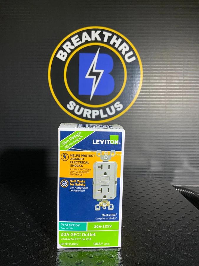 LEVITON GFCI OUTLET 20A-125V ($11.99 OBO)