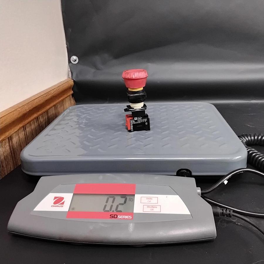 Used TELEMECANIQUE DA01 RED PUSHBUTTON ($15 OBO)