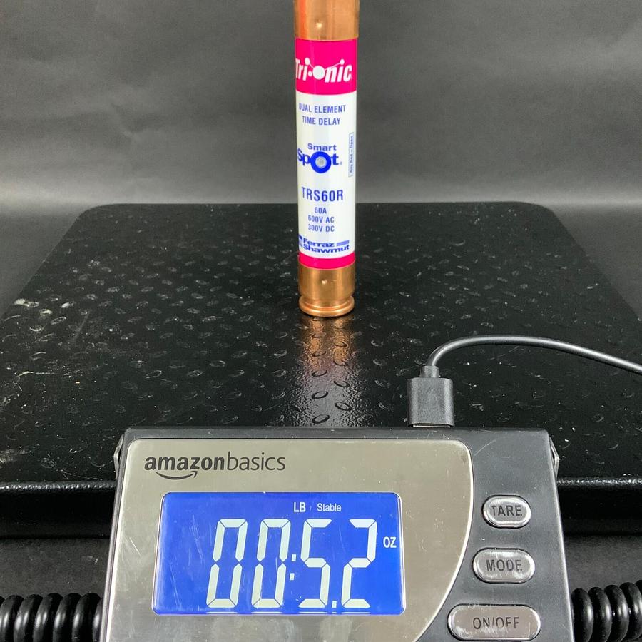 Used FERRAZ SHAWMUT TRS60R SMART SPOT INDICATOR FUSE - NEW ($12 OBO)