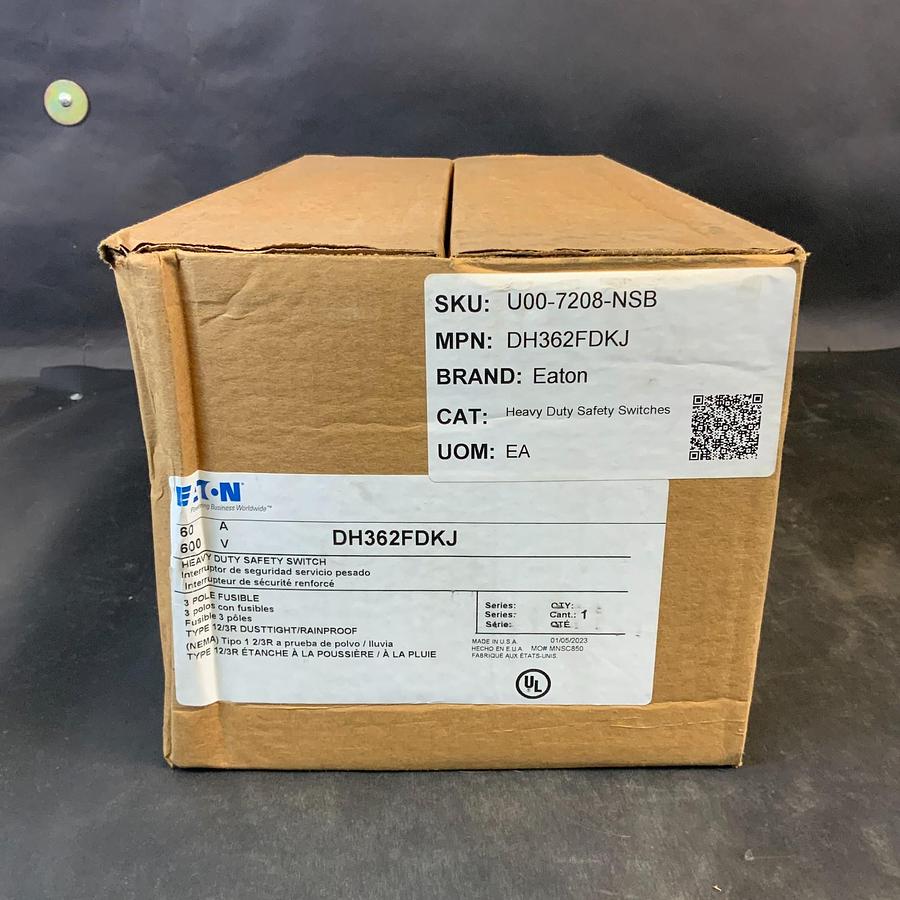 Used EATON DH362FDK J HEAVY DUTY SAFETY SWITCH ($250 OBO)