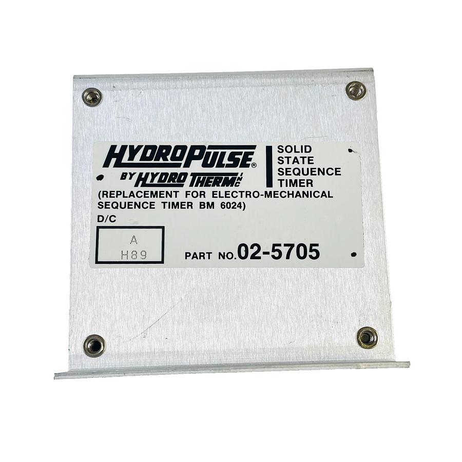 Used HYDROPULSE BM-7107 02-5705 SOLID STATE SEQUENCE TIMER D/C NEW OPEN BOX