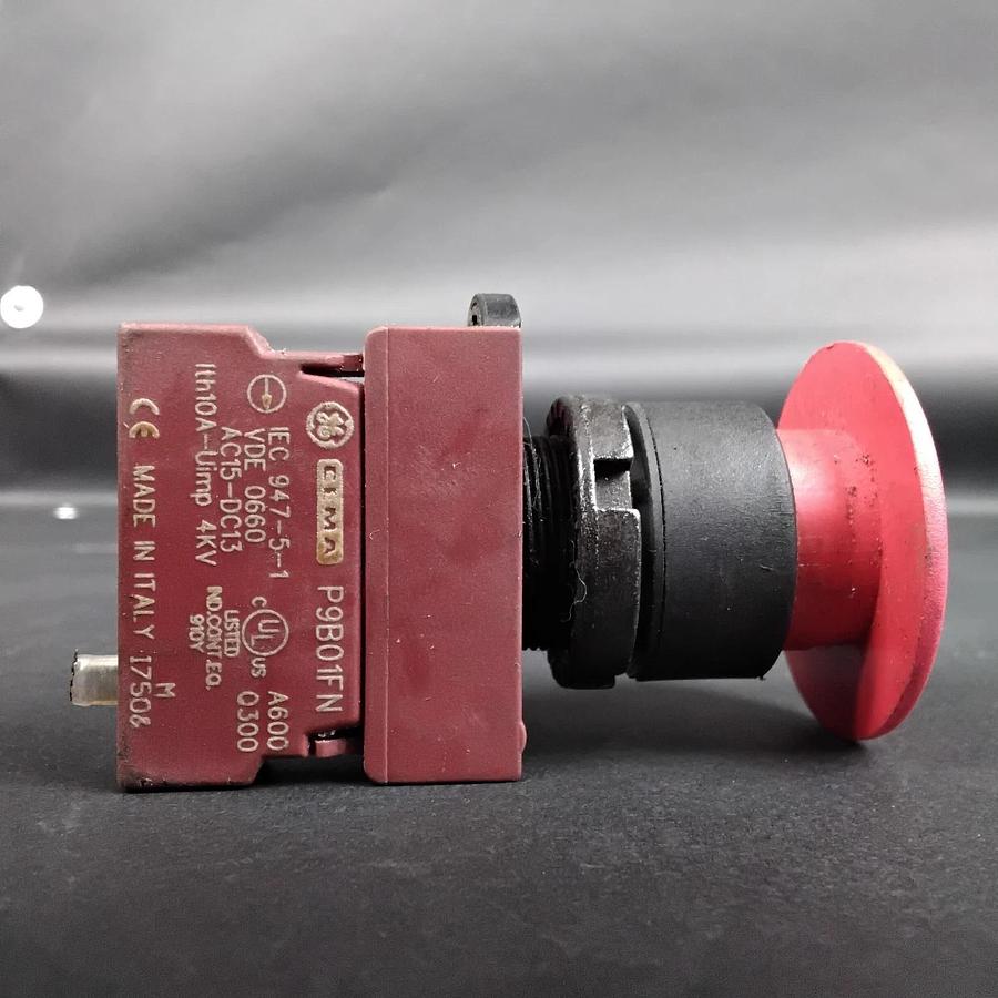 Used GENERAL ELECTRIC P9B01FN RED PUSHBUTTON ($20 OBO)