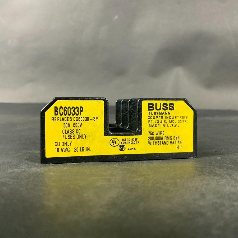 Used BUSSMANN BC6033P FUSE HOLDER ($9 OBO)
