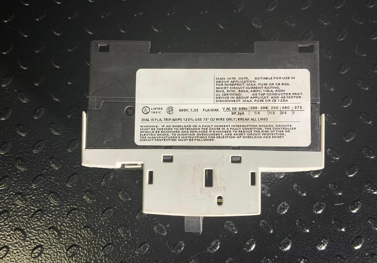 SIEMENS 3RV1011-0KA20 ($89.99 OBO)