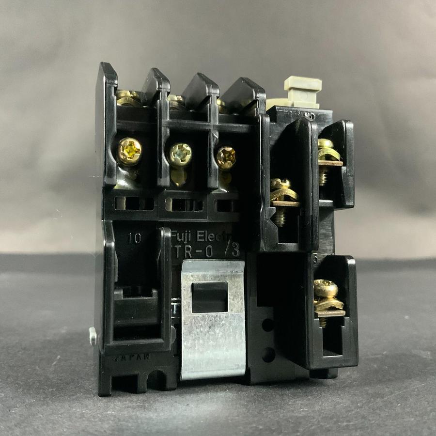 Used FUJI ELECTRIC TR-0 0.95-1.45 THERMAL OVERLOAD RELAY ($10 OBO)