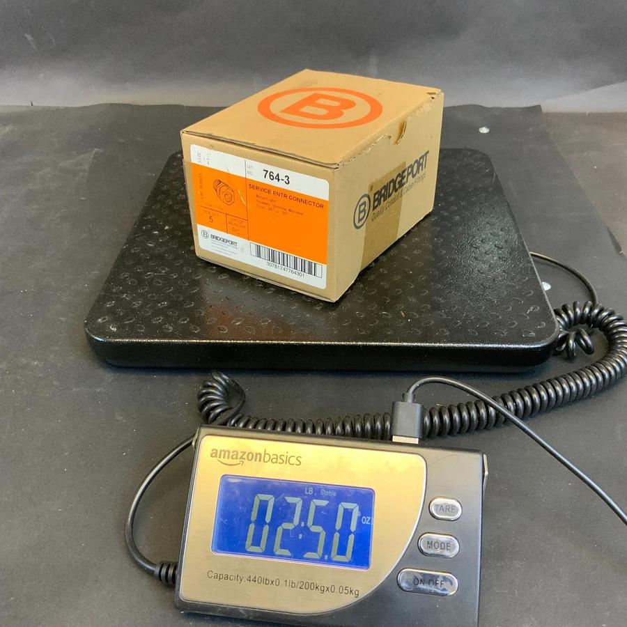 BRIDGEPORT 764-3 1-1/4” SERVICE ENTRANCE CONNECTOR - BOX OF 5 ($75 OBO)