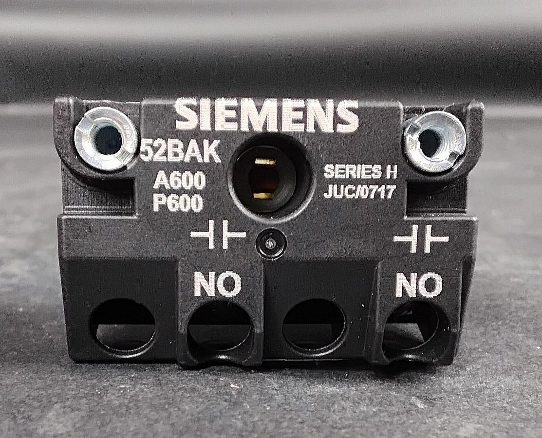 Used SIMENS 52BAK SERIES H CONTACT BLOCK ($11 OBO)