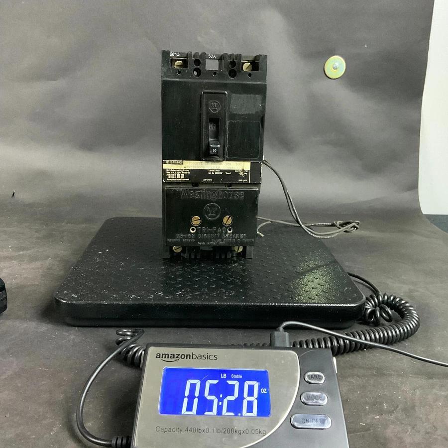 Used WESTINGHOUSE FB2050PVL CIRCUIT BREAKER ($45 OBO)