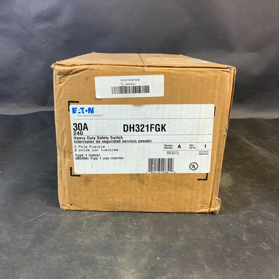 Used EATON DH321FGK HEAVY DUTY SAFETY SWITCH ($60 OBO)