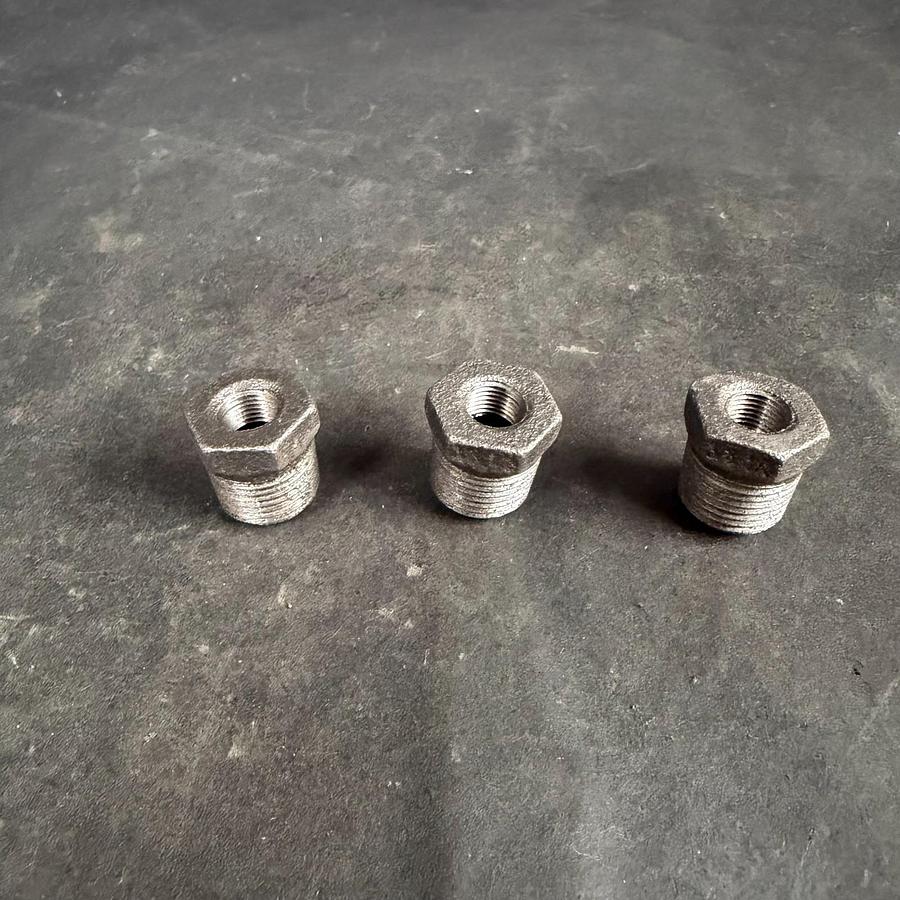 Used MSC 3/8X1/8” HEX BUSH FITTING