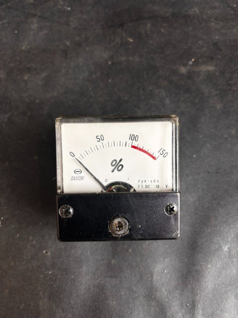 Used DAIICHI JIS-C-1102 PANEL METER 0-150 ($18 OBO)