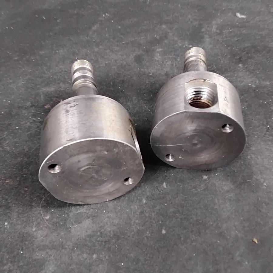 Used PARKER HANNIFIN STAINLESS STEEL SOLENOID VALVE - GROUP OF 2 ($21 OBO)