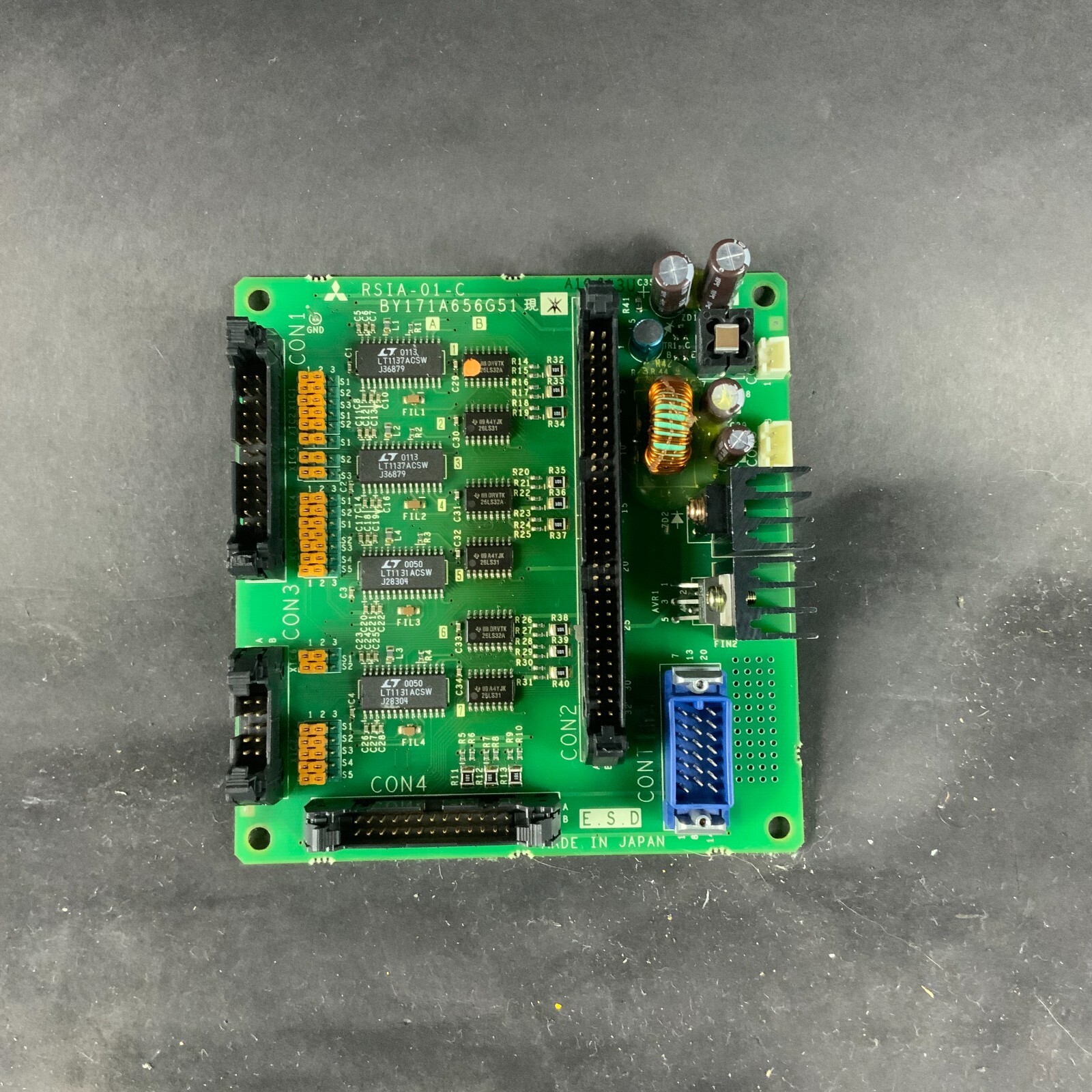 Used MITSUBISHI RSIA-01-C BY171A656G51 PCB BOARD ($100 OBO)
