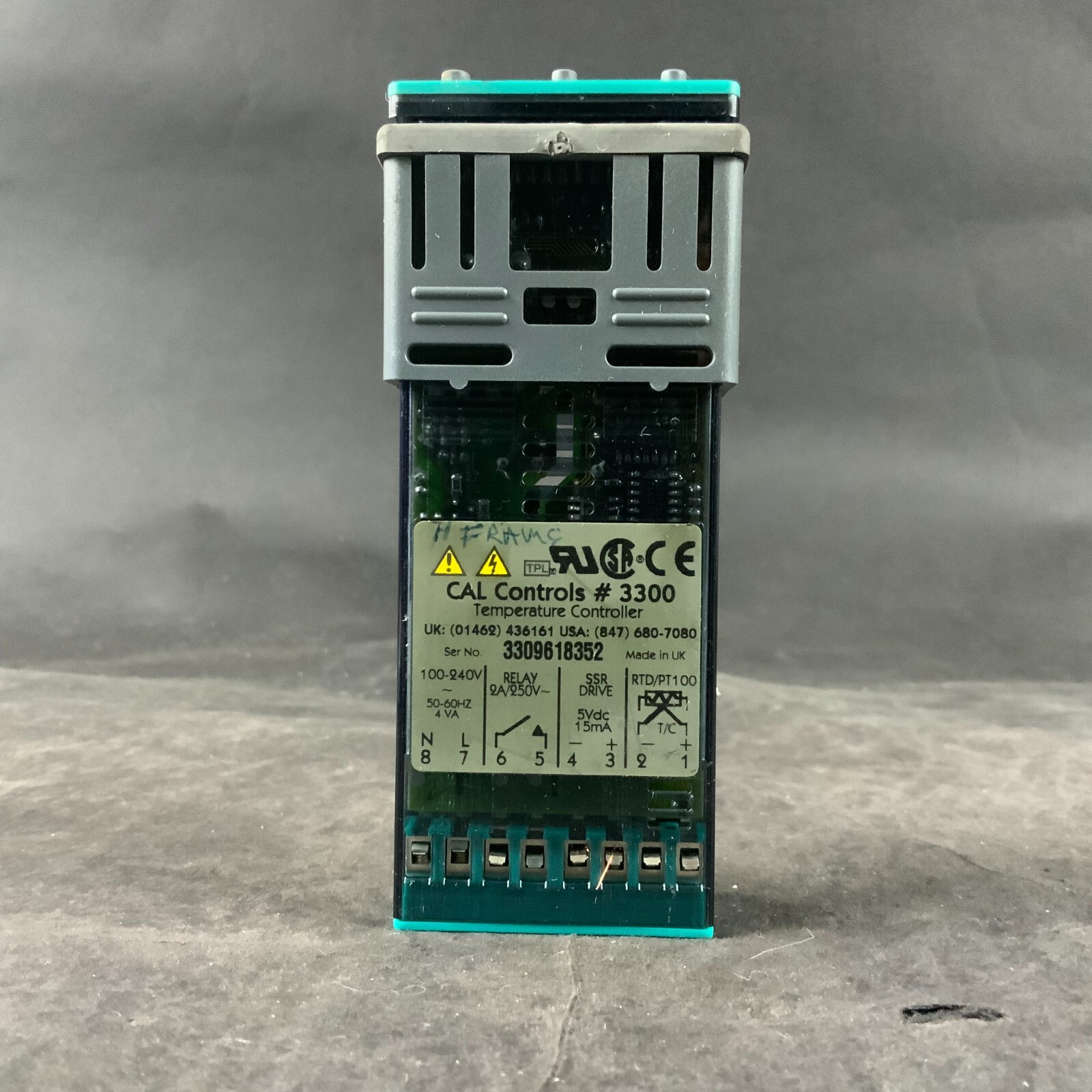 Used CAL CONTROLS #3300 TEMPERATURE CONTROLLER ($75 OBO)