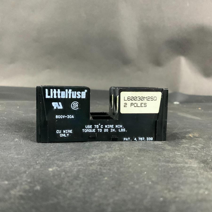 Used LITTLEFUSE L60030M2SQ FUSE HOLDER ($10 OBO)