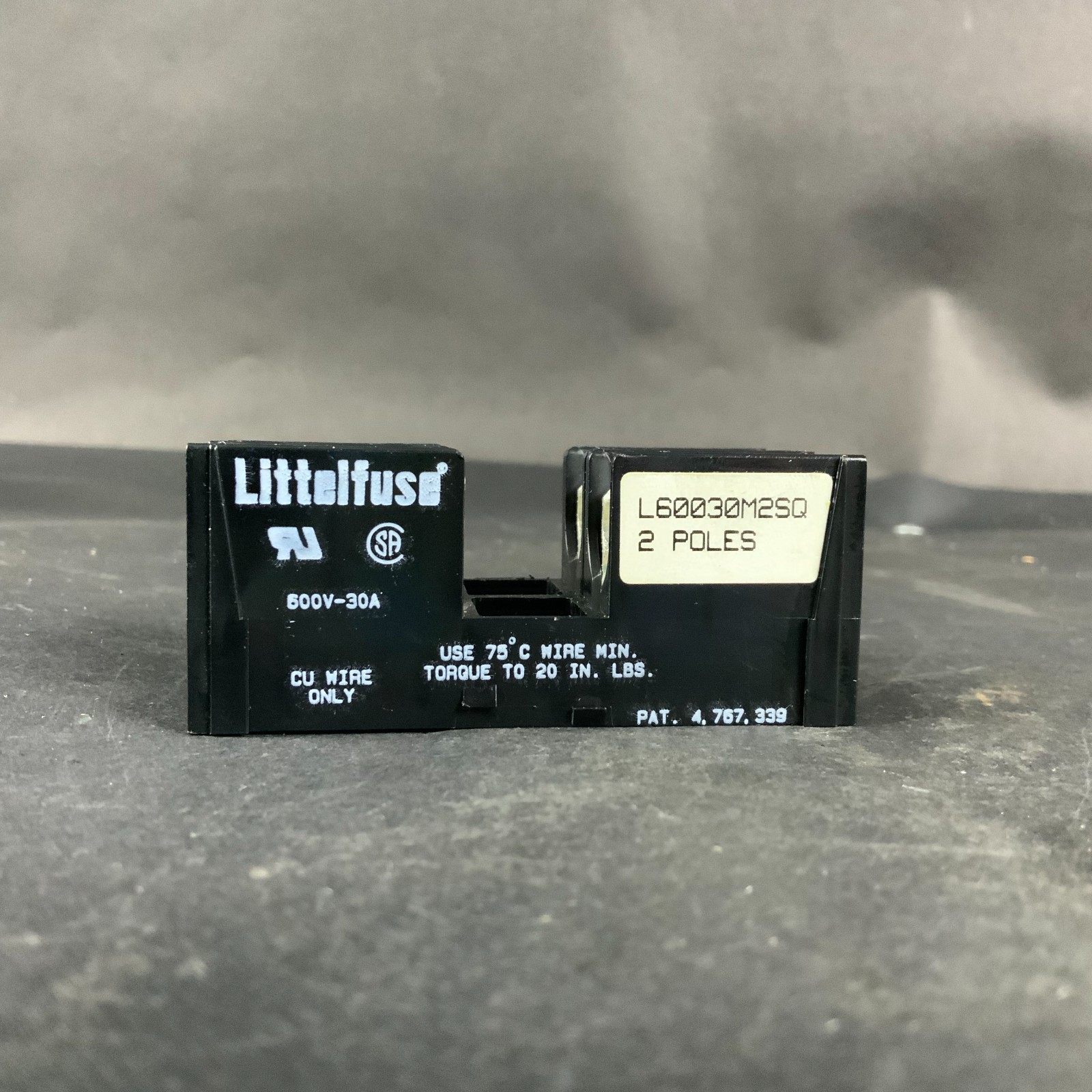 Used LITTLEFUSE L60030M2SQ FUSE HOLDER ($10 OBO)