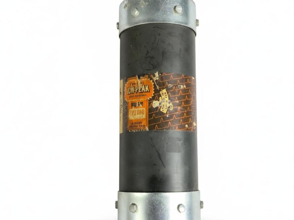 Used Bussmann Eaton Low Peak LPS-600 Fuse 600A Class L Dual Element | EXCELLENT |