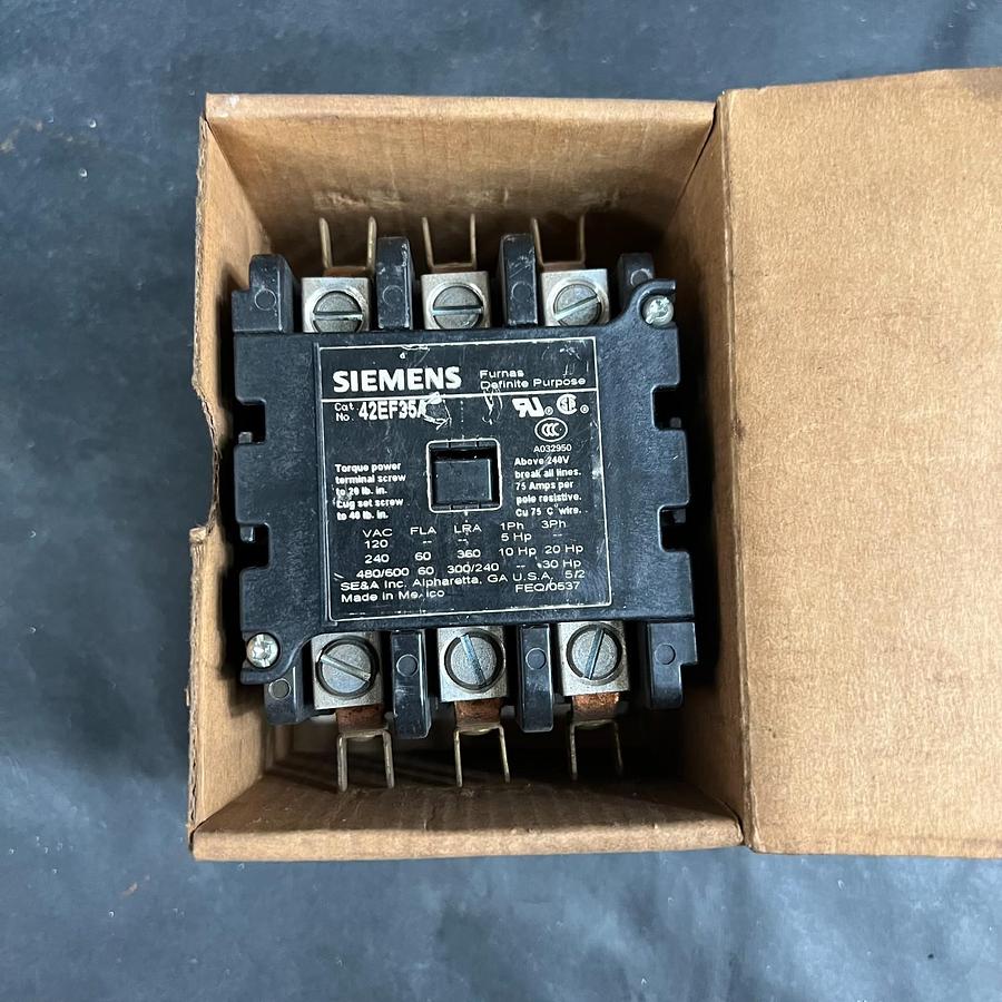 Used SIEMENS 42EF35AH CONTACTOR ($35 OBO)