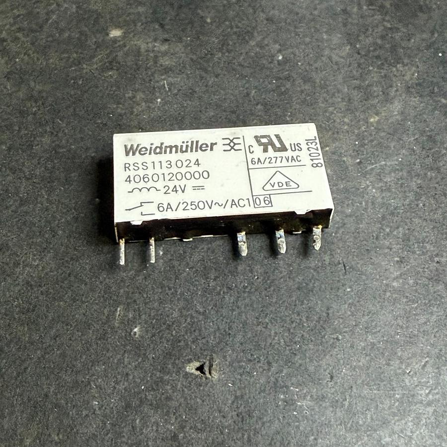Used WEIDMULLER RSS113024 4066120000 POWER RELAY ($5 OBO)