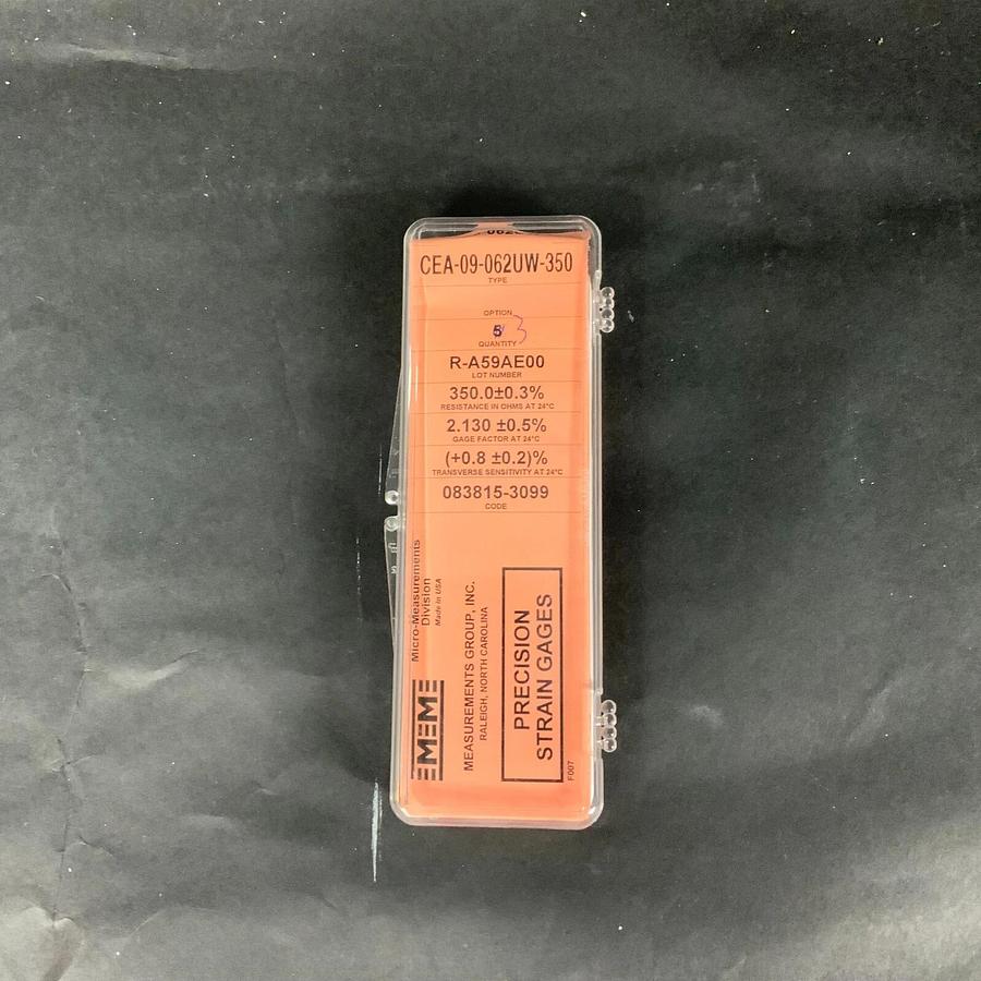 MICRO-MEASUREMENTS CEA-09-062UW-350 PRECISION STRAIN GAUGE - LOT OF 3 ($15 OBO)