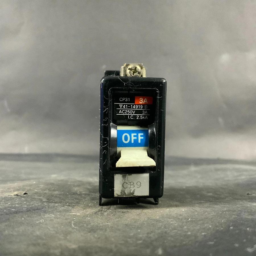 Used FUJI ELECTRIC CP31 3A CIRCUIT BREAKER ($8 OBO)