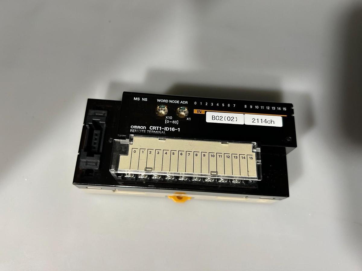 Used OMRON CRT1-ID16-1 REMOTE TERMINALS (LOT OF 123) ($100/ea OBO!!!)