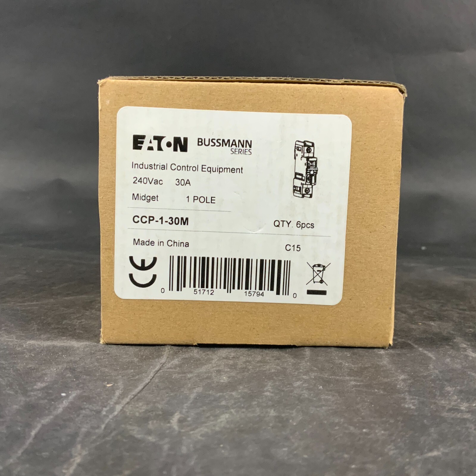 EATON CCP-1-30M CIRCUIT BREAKERS - SET OF 6 ($45 OBO)