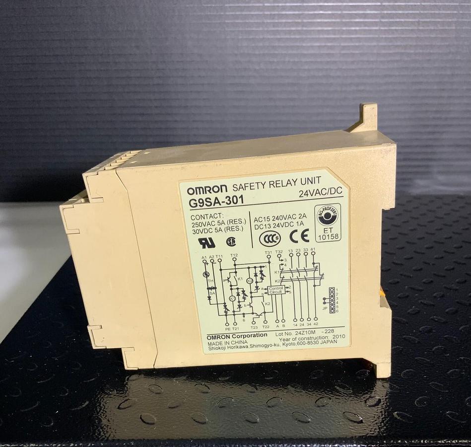 Used OMRON G9SA-301 AC/DC24 ($119.99/EACH OBO)