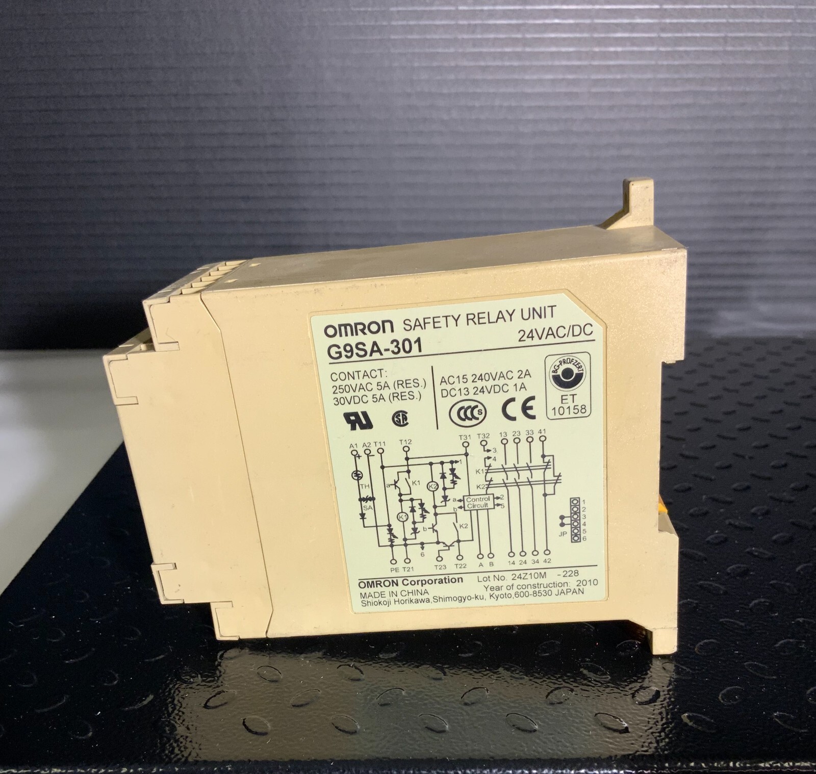 Used OMRON G9SA-301 AC/DC24 ($119.99/EACH OBO)