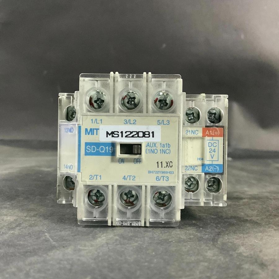 Used MITSUBISHI SD-Q19 CONTACTOR ($20 OBO)
