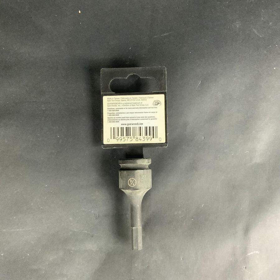 GEARWRENCH 84399 1/4” IMPACT HEX BIT SAE SOCKET ($5 OBO)
