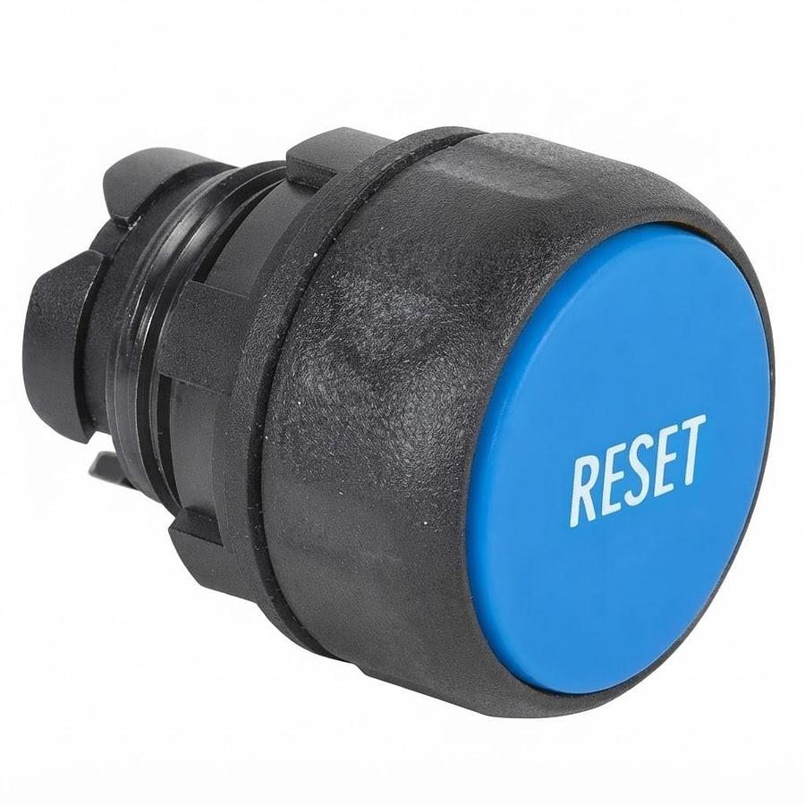 CUTLER HAMMER E22PB6N29L FLUSH BLUE RESET PUSHBUTTON NON-ILLUMINATED NEW SEALED