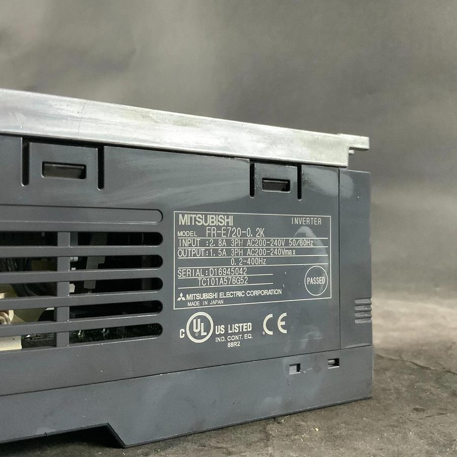 Used MITSUBISHI FR-E720-0.2K INVERTER ($75 OBO)