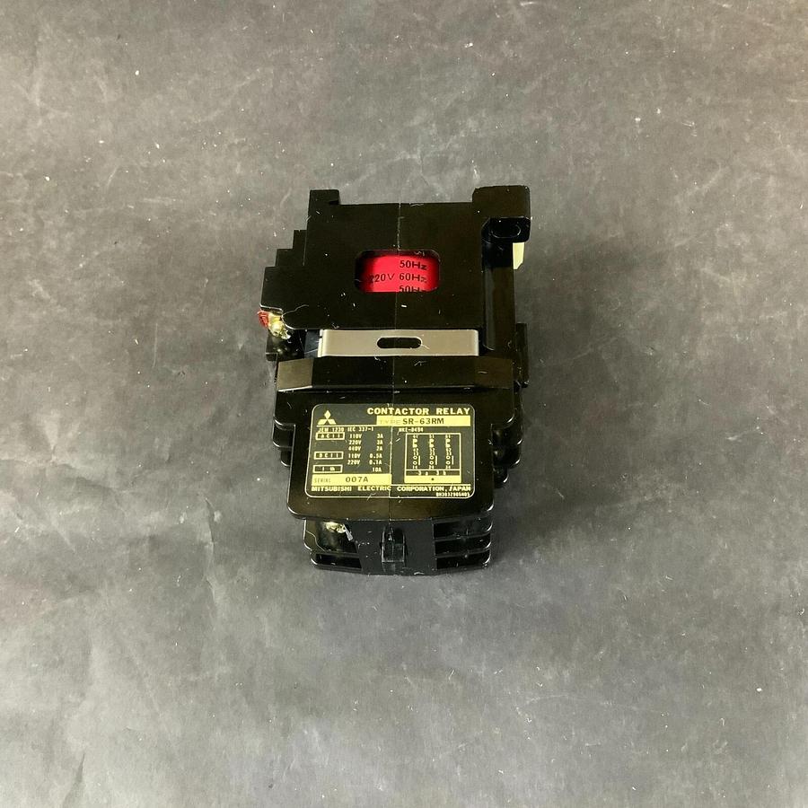 Used MITSUBISHI SR-63RM CONTACTOR RELAY ($20 OBO)